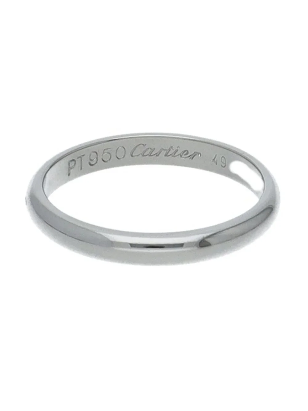Cartier Wedding Ring Silver